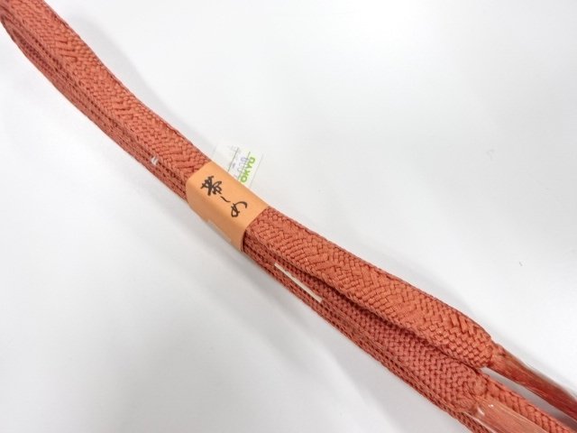 未使用品　正絹　手組帯締め